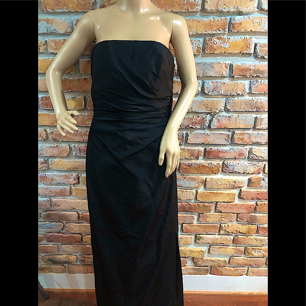 HELEN MORLEY silk evening gown